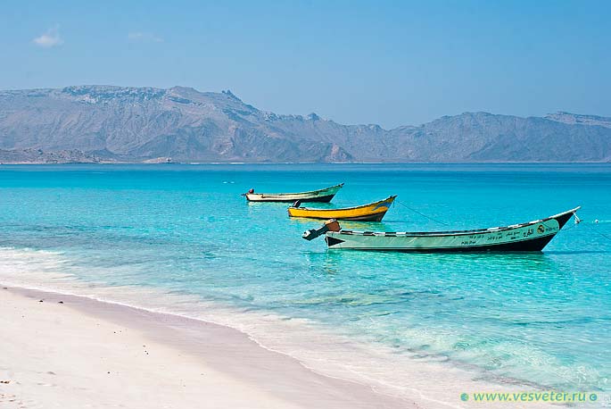 Сокотра (Socotra). Лодки Йемен, остров Сокотра. Лодки