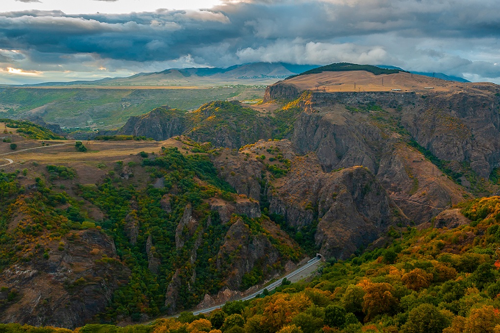 Каньон Дебед debed canyon sunset