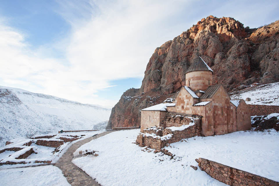 Нораванк зима noravank