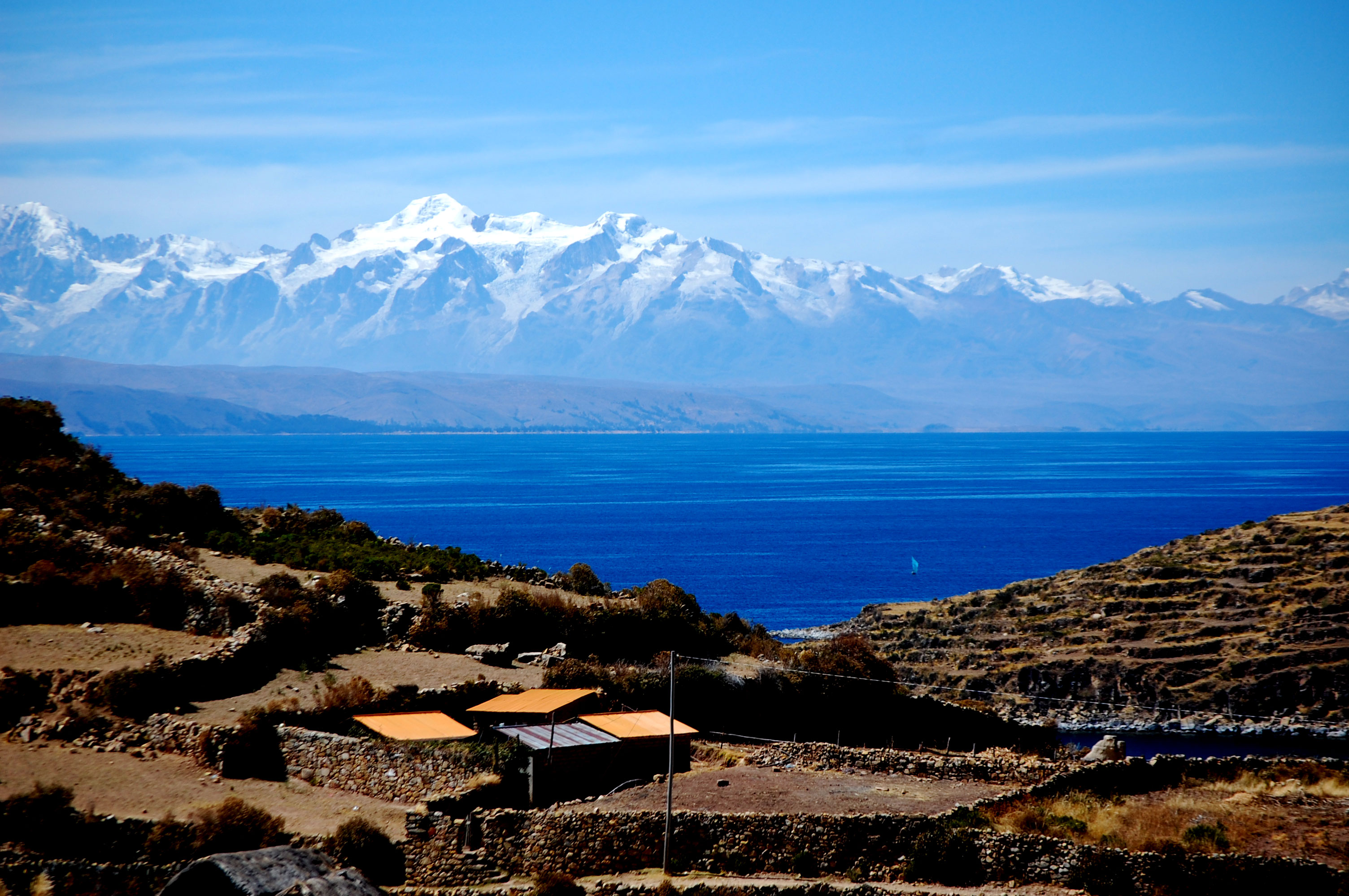 Озеро Титикака Titicaca Isla del Sol