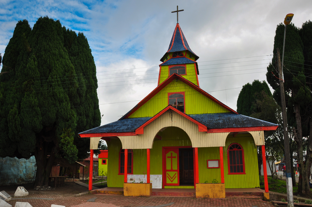 Деревушка Кимчи, Чилоэ chiloe quemchi