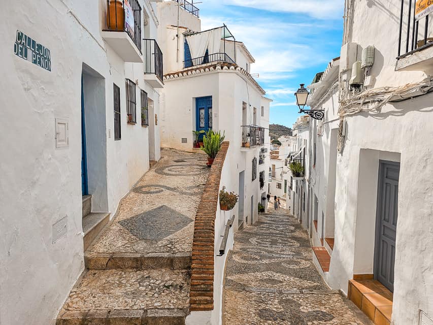 Белые деревни Андалусии, Испания frigiliana