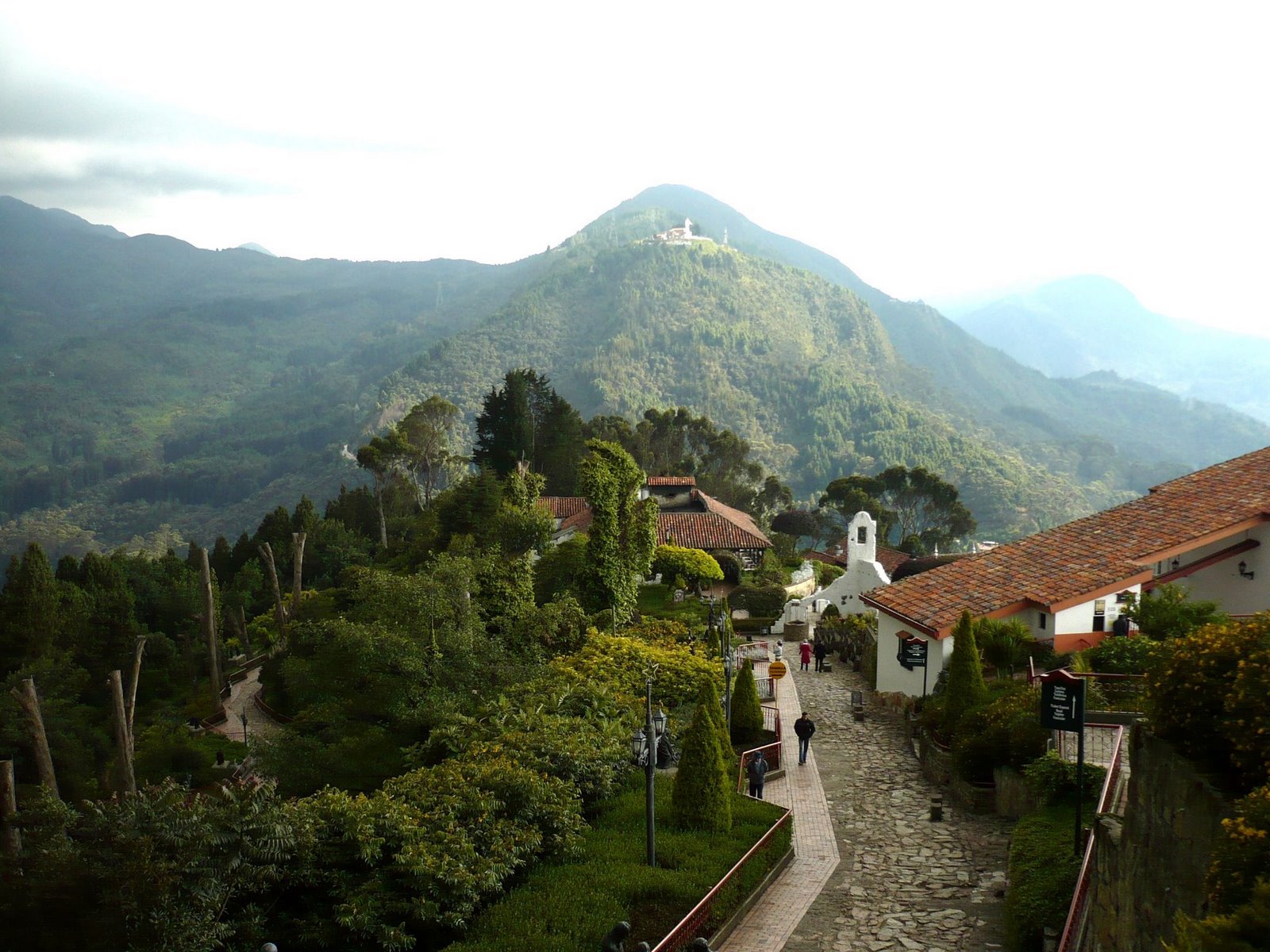 холм Монсеррат, Богота, Колумбия monserrate