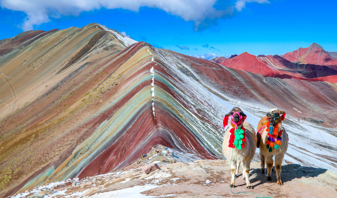 Радужные горы, Виникунка, Перу vinicunca raduzhnye gory
