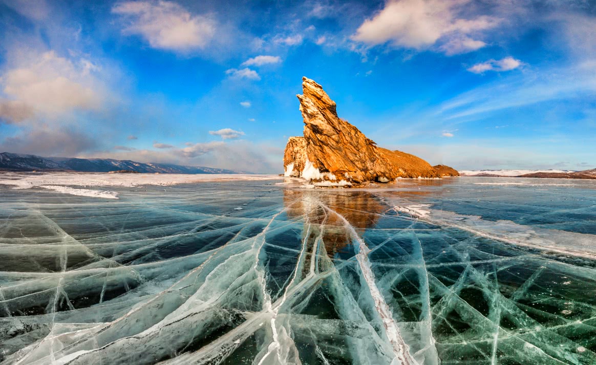 Мыс Хобой baikal zima mys khoboi