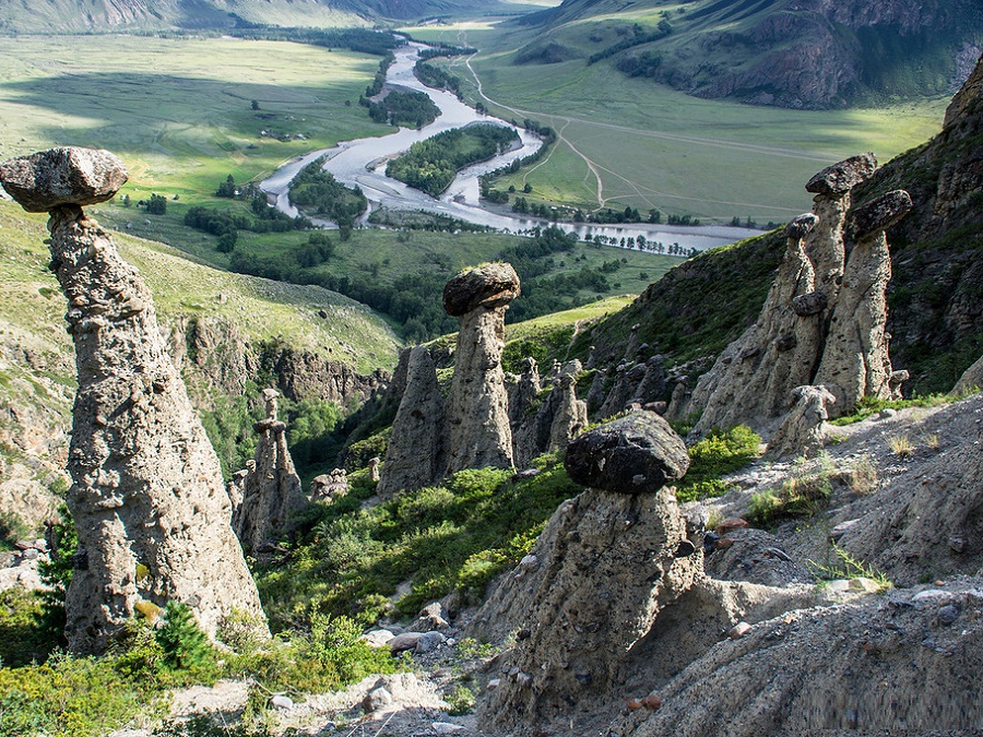 Каменные грибы Каменные грибы