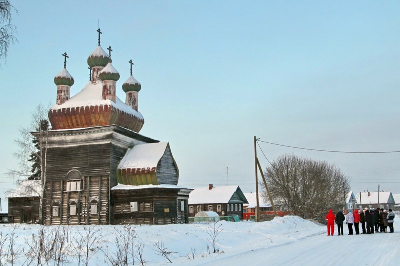 Церковь Архангела Михаила Каргополь, Кенозерье, Архангело