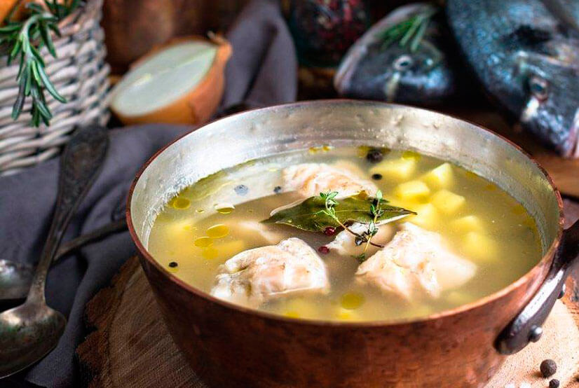 Уха по-курильски Уха по-курильски