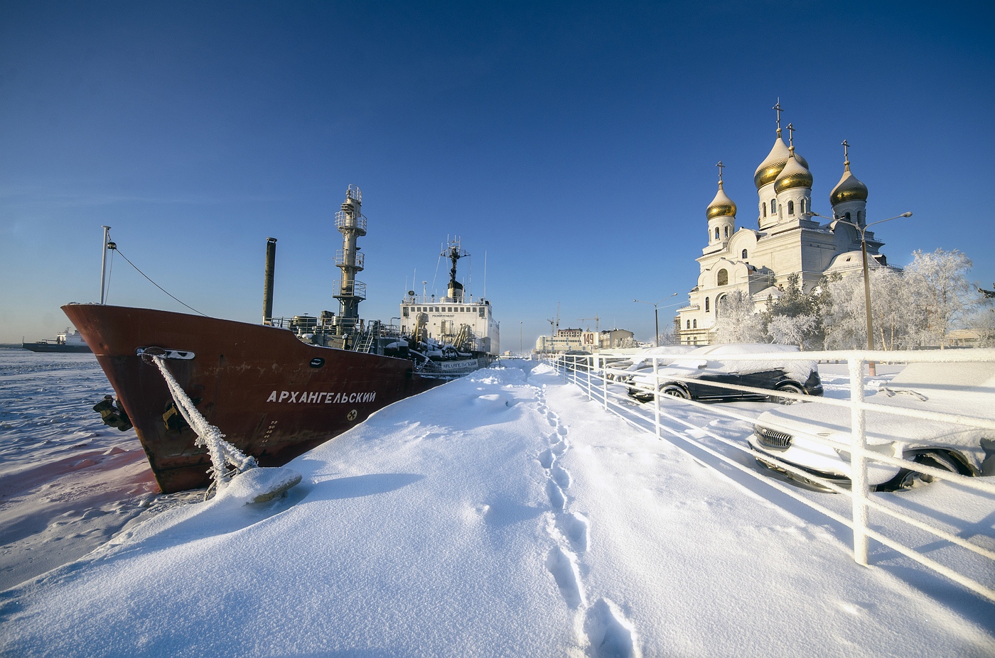 Зимний Архангельск Зимний Архангельск