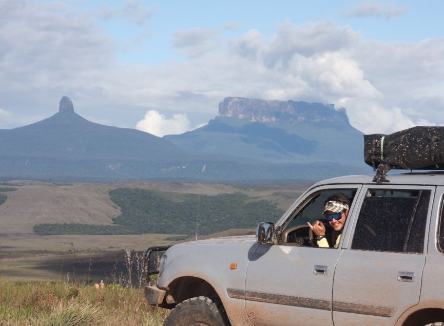 Паратепуй - ближайшее к горе Рорайме индейское поселение tepuyes 4x4 roraima